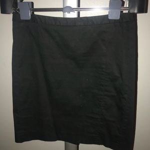 Express Black Pencil Skirt with Zipper Back